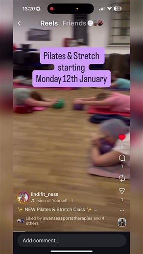 Join Our New Evening Pilates & Stretch Class