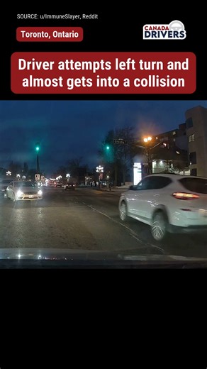 4.7K views · 13 reactions | Why do people attempt turns without enough time to clear the intersection? | Canada Drivers | Facebook