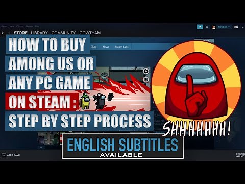 How to Buy Among Us or Any PC Game on Steam: Step by Step Process