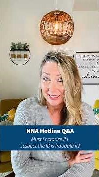 If you think the ID is fake, should you still notarize?