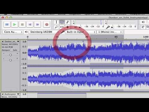 Tutorial Audacity voor beginners 02