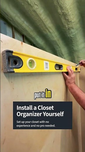 Effortless Closet Organizer Installation Guide