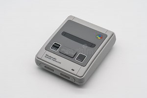 Super Famicom Mini, Vintage Game Console by Nintendo. Illustrative, Editorial Editorial Stock Photo - Image of isolated, games: 107967908