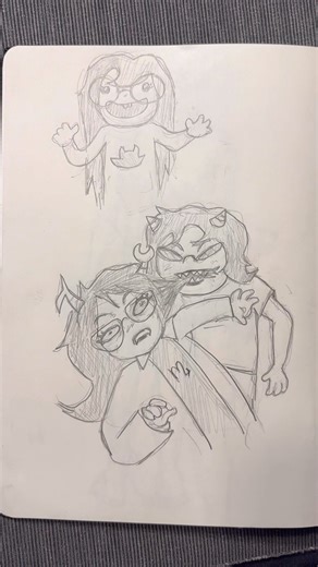 Homestuck sketches!#homestuck #homestuckart #drawing #sketch #sketchbook #art #doodle #fypシ゚ #fypage