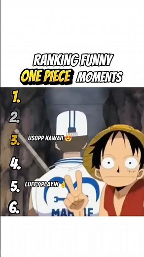 Ranking The Best One Piece Moments😭🏆