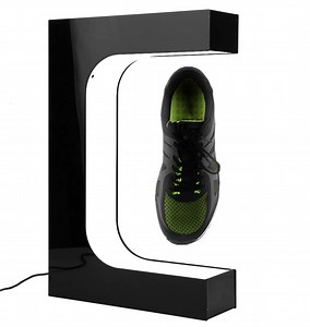 [Hot Item] Magnetic Levitation Shoe Display, 360° Rotating Floating Sneaker Display Stand, Floating Shoe Display Stand