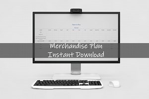Merchandise Plan | Product Strategy Template | Retail Spreadsheet | Instant Download | Inventory Management Excel | Forecasting Spreadsheet - Etsy