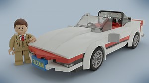 LEGO MOC-78941 Sports Car Corvette C4 (Cars 2020)