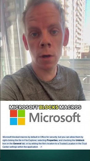 Why Excel Blocks VBA (And How to Fix It)