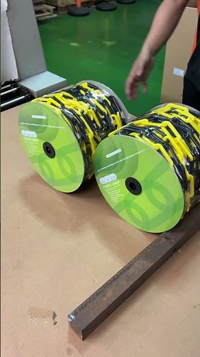 Plastic chain links Built in Taiwan by Filipino Hands