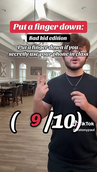 Put a Finger Down Challenge: Bad Kid Edition