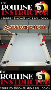 Which is your favourite? 1cushion drill 2 cushion drill 4 cushion drill | The Routine Instructor Certified Snooker & 8 Ball Coaching