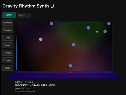 Gravity Rhythm Synth Demo8