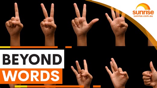BEYOND WORDS 👌 With more than 70 million deaf people around the world, we learn why it’s great for not only Deaf but hearing kids to learn how to sign, we also give Nat & Shirvo a signing masterclass 😇 WATCH SUNRISE FOR MORE | 7plus ☀️ | Sunrise