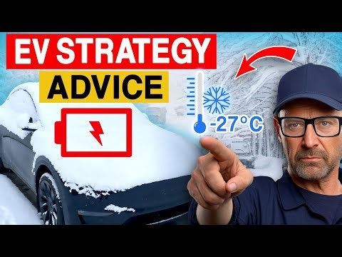 How I Actually Drive My EV in Winter