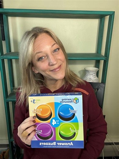 Watch Learning Resources Answer Buzzers on Amazon Live