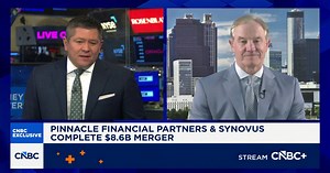 Pinnacle Financial Partners CEO Kevin Blair on $8.6 billion merger with Synovus