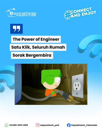 kita semua berbakat menjadi engineer😂🤝🏻 ________________________________________ Pasang Enjoy Network sekarang! Hubungi Kami Sekarang : 📞 Admin 1 : 62 895-0973-6108 📞 Admin 2 : 62 822-6061-3821 📞 Admin 3 : 62 822-6061-3857 ⚡ Connect and Enjoy ⚡ #purwakartahits #connectandenjoy #enjoynetwork_purwakarta #fyp #EngineerLife #PahlawanWiFi #SouthParkMemes #Relatable #InternetLancar #WiFiRumah