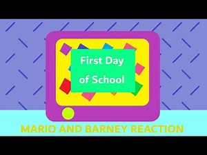 Barney & Friends: First Day of School (Season 4, Episode 1) [Mario and Barney Reaction]