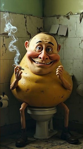 Putin Potato Chaos! Smoking, Flying Poop & Ceiling Disaster 😂💥”