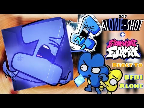 BFDI - TPOT 20 Alone + Cutscenes Animation || Fnf React To Battle for Dream Island
