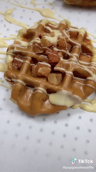 Waffle doughnut day at #popgoesthewaffle. (No we do not ship these!)😂🧇🧇🧇