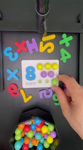 Learning numbers becomes more fun with colors! #LearnWithColors #TeachNumbers