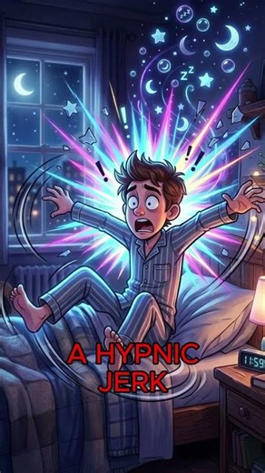 FEELS LIKE You're Falling When Asleep (Hypnic Jerk) #shorts #viralshorts