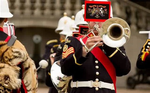 Karl L. King--The Trombone King长号大王--The Band of H.M. Royal Marines皇家海军陆战队乐团