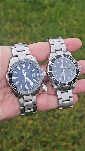 Rolex Submariner Date vs TAG Heuer Aquaracer | Legend or Better Value? #rolex vs #tagheueraquaracer