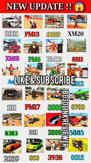 100℅ Real code 💥 Indian bike driving 3d all new cheat code 2026 update + plugin cheat code 2026