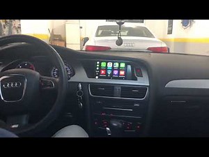 Car play y cámara audi A4