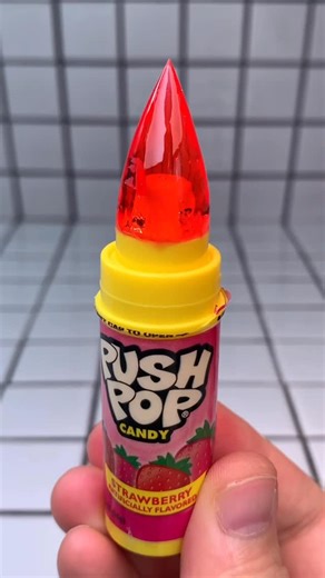 Im dotori on Instagram: "Pink push pop candy gummy jelly asmr food mukbang"