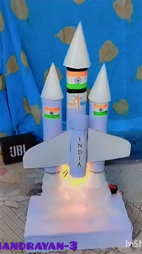 Chandrayan-3 launching mechanism. #Sciencemodel#project
