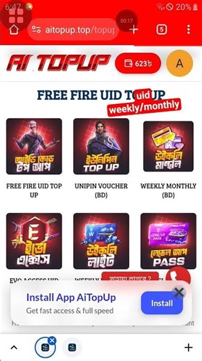 uid weekly/monthly#freefire #uid #topup