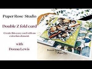 Paper Rose Studio | Create a simple, fun fancy fold card