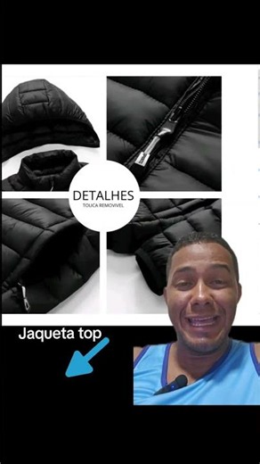 Waterproof Nylon Puffer Jacket with Zipper Pockets and Removable Hood #motorcycle #motorbike