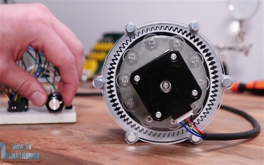 谐波减速器工作原理及制作过程