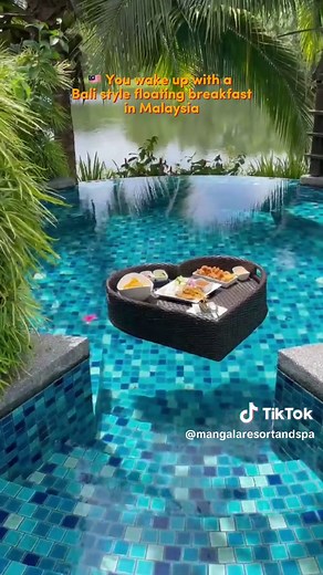 Bali-Style Floating Breakfast in Malaysia: Unwind at Mangala Resort & Spa