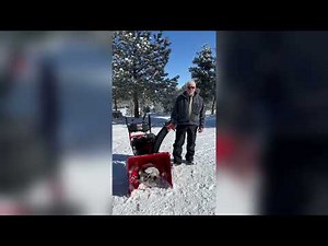 How to keep snow from clogging your snowblower chute. Our genius modification really works! (