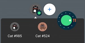 Easter egg Android 11: dai da mangiare a dei gattini