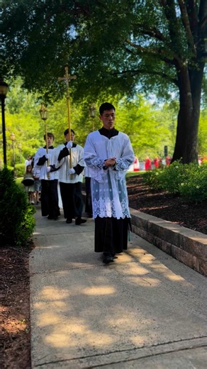 4.7K views · 155 reactions | Walking in Eucharistic Procession for the Solemnity of Corpus Christi. | St Mark Catholic Church | Facebook