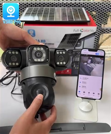 29K views · 152 reactions | SECURITY ALERT! Protect your office, shop, or warehouse 24/7 with our 3-Lens Solar Security Camera Light. Crystal-clear full view — day & night! ✅ Solar powered (no NEPA needed) ✅ 3-Lens panoramic coverage ✅ Motion alerts directly to your phone  Promo Price: ₦115,000 (Limited Stock!) Click Here for more details https://niranlink.com/3views Call/Whatsapp 08162302564 Payment on delivery and Free delivery | Solar CCTV Camera Promo | Facebook