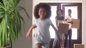 Happy Black Family Moving New Home Stock Footage Video (100% Royalty-free) 1025577038 | Shutterstock