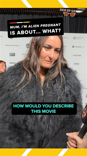 Den of Geek on Instagram: "Mum, I'm Alien Pregnant is your classic boy meets girl story. Just with, you know, an alien penis. The Horrored Girls chatted with the cast at Sundance about how they would attempt to explain this movie to their grandparents, where this alien falls on a scale of ET to Ridley’s Scott Alien, and what they hope young women take away from this movie. Follow The Horrored Girls everywhere for horror, thirst, and unholy good vibes"