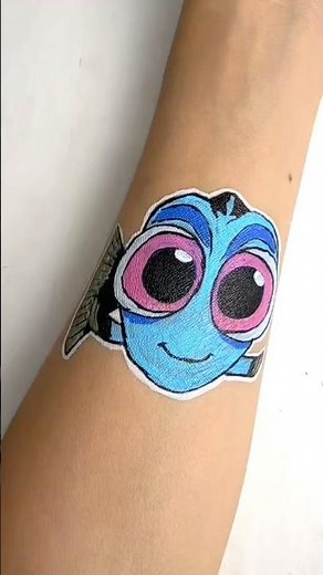 🐟 Drawing Cute Dory from Finding Nemo! 💙✨ #Dory #FindingNemo #FindingDory #CuteDrawing
