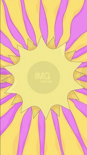 Radiant sunburst spinning lofi vertical animation background