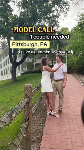 Couples Model Call for Engagement or Portrait Session