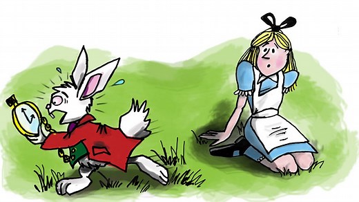 BBC Audio | Learning English Stories | Alice in Wonderland: Part 1: Down the rabbit hole