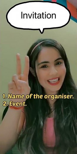 CBSE Class 12 Term 2 English | Invitation Writing Class 12 Best Tips And Example | #Shorts